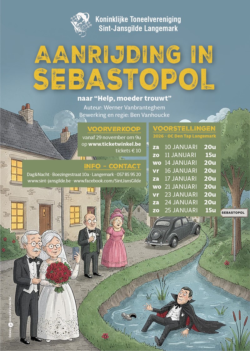 "Aanrijding in Sebastopol" Sint-Jansgilde Langemark